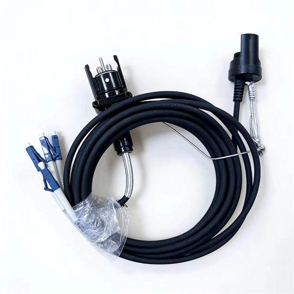 Color order of 12-core optical fiber cable cores