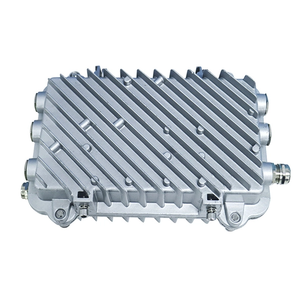 How much optical attenuation does the fiber optic adapter have 