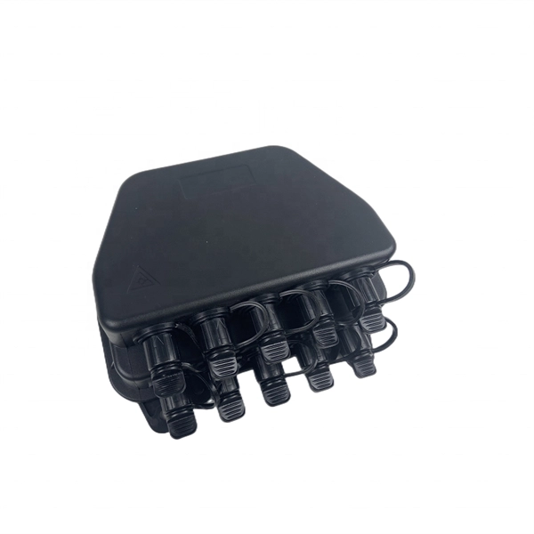 Connect the fiber optic tray to the switch